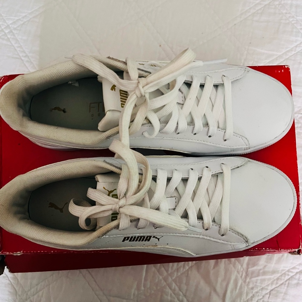 DONATED-Gently Used Puma with memory foam.